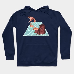 koi fish mermaid bg ver Hoodie